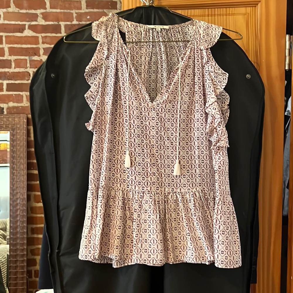 Gorgeous silk madewell blouse - perfect for work or dinner!